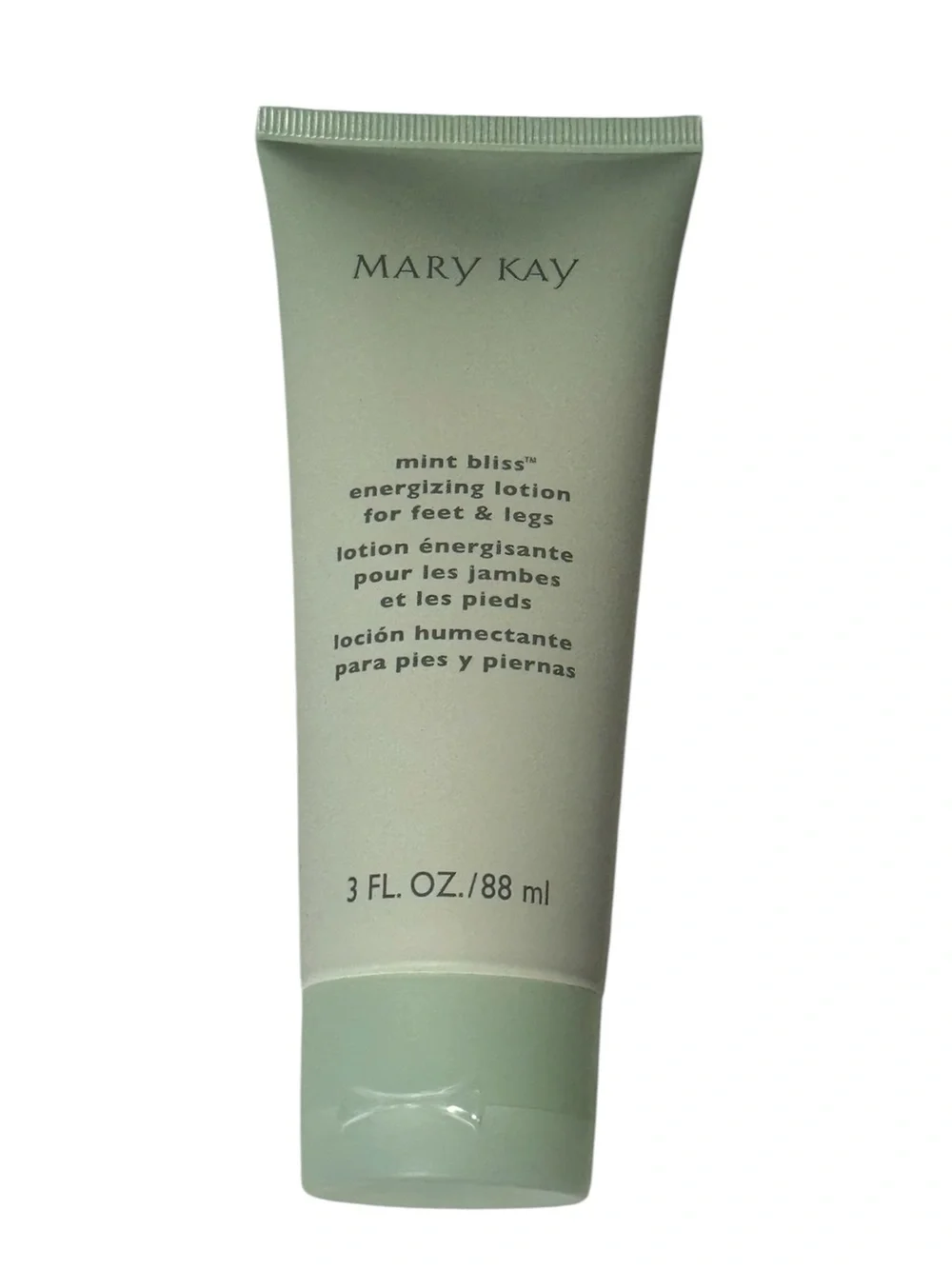Mary Kay Mint Bliss Energizing Lotion - Mint Green Tube